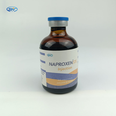 Drogues injectables vétérinaires de l'injection 50mg/Ml de Naproxen pour le cheval de course